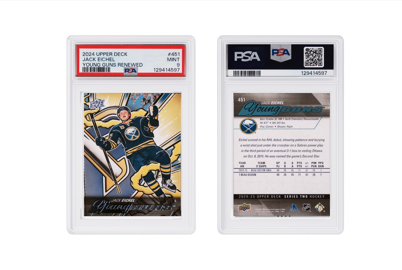 2024 Upper Deck Jack Eichel Young Guns Renewed