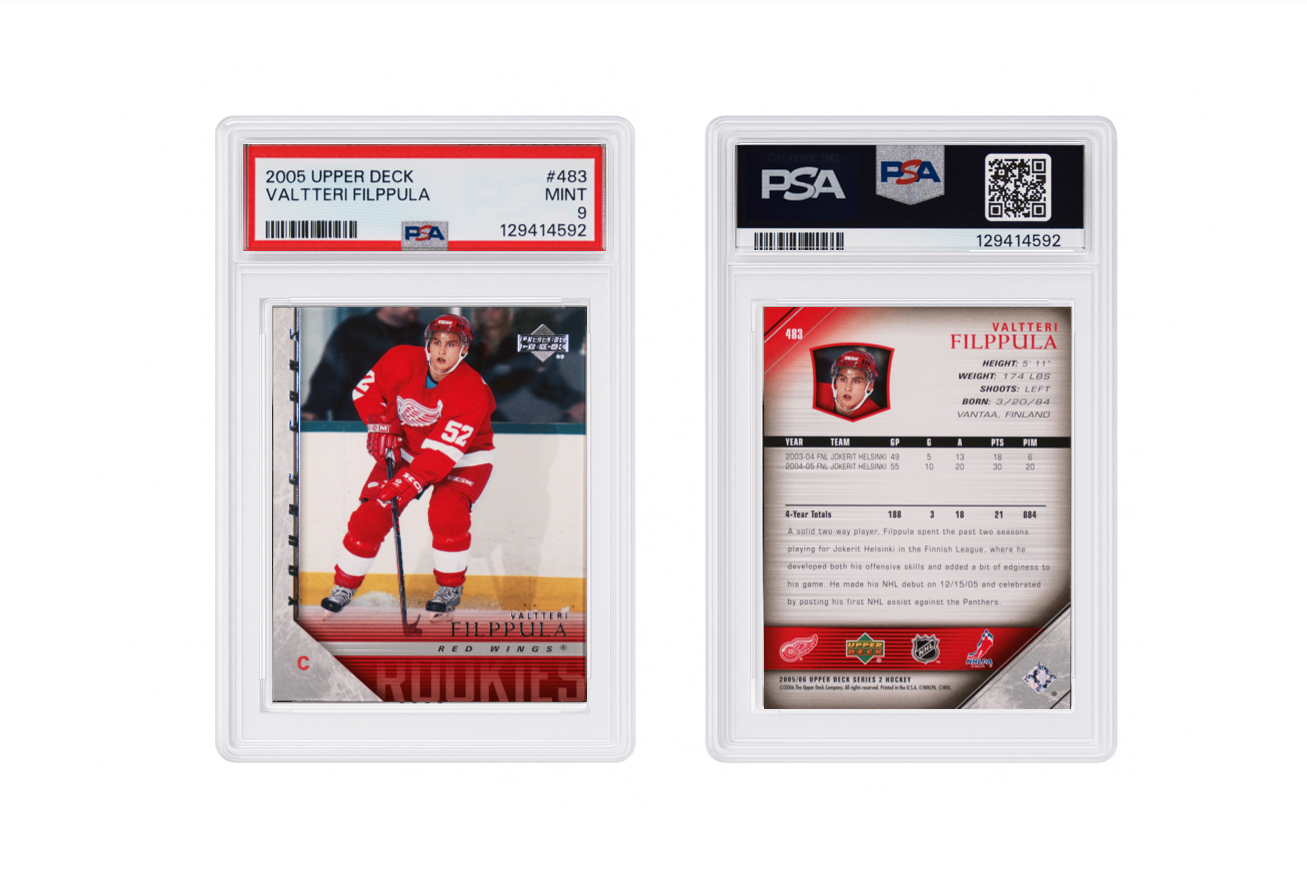 2005 Upper Deck Valtteri Filppula Young Guns