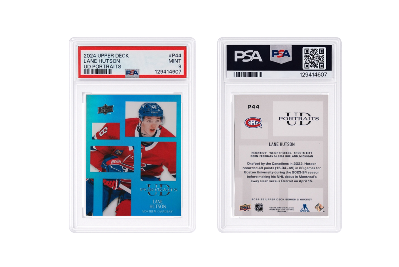 2024 Upper Deck Lane Hutson UD Portraits