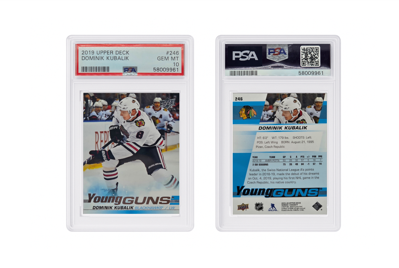 2019 Upper Deck Dominik Kubalik Young Guns