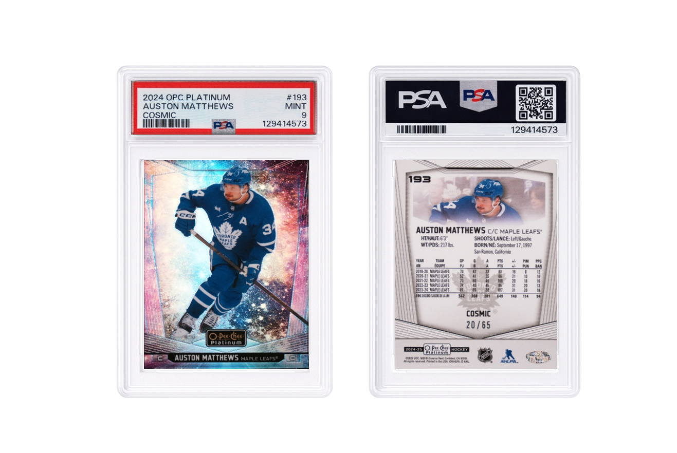 2024 OPC Platinum Auston Matthews Cosmic /65