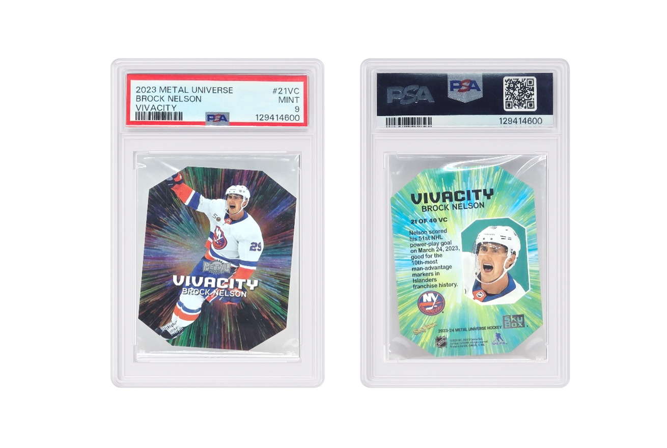 2023 Metal Universe Brock Nelson Vivacity